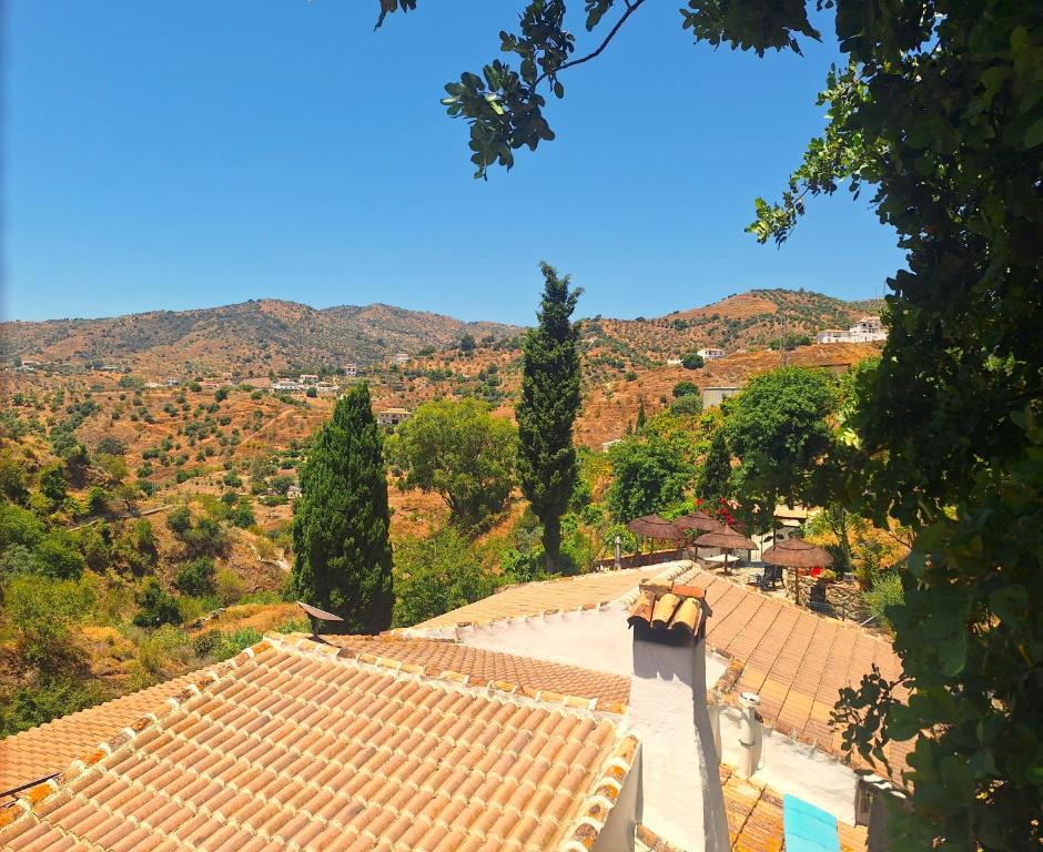 Nespecifikovaný výhled na hory nebo výhled na hory při pohledu z bed and breakfast