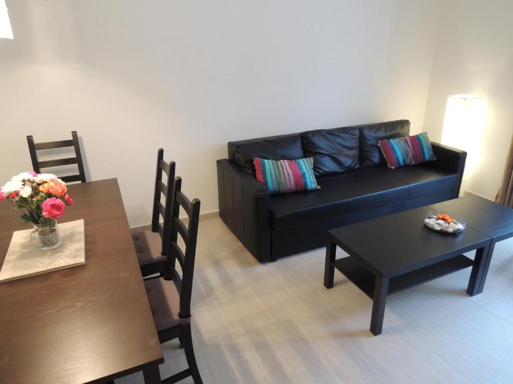 Posezení v ubytování Apartmány Hlohovec