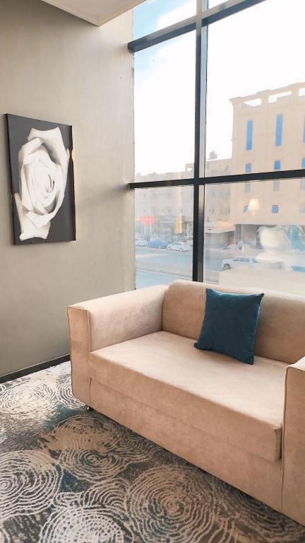 Posezení v ubytování اجنحة الطائف للشقق المخدومة - Al Taif Suites