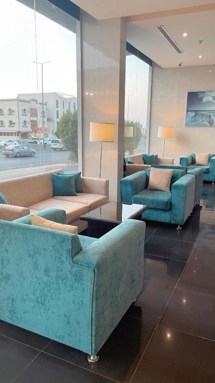 Posezení v ubytování اجنحة الطائف للشقق المخدومة - Al Taif Suites