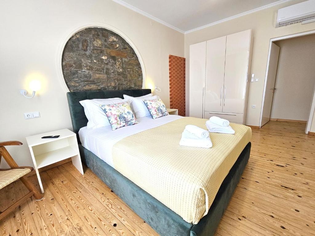 Giường trong phòng chung tại Central Bliss Apartments No1