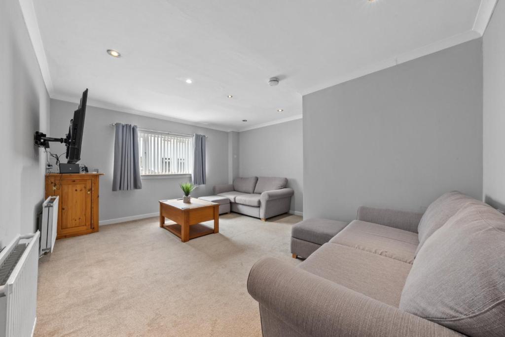 Posezení v ubytování Modern 5-Bedroom House - Bannockburn