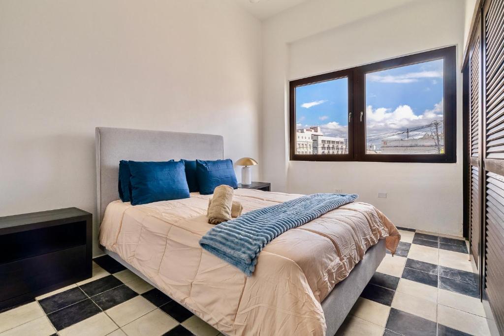 Postel nebo postele na pokoji v ubytování SOHO House Old San Juan