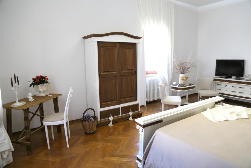 Postel nebo postele na pokoji v ubytování Virò House