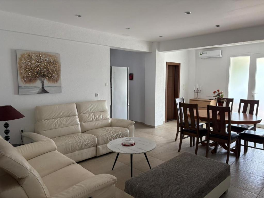 Posezení v ubytování Astri Villa