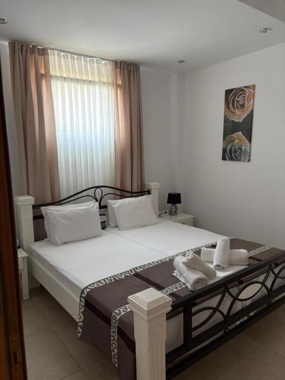 Postel nebo postele na pokoji v ubytování Astri Villa