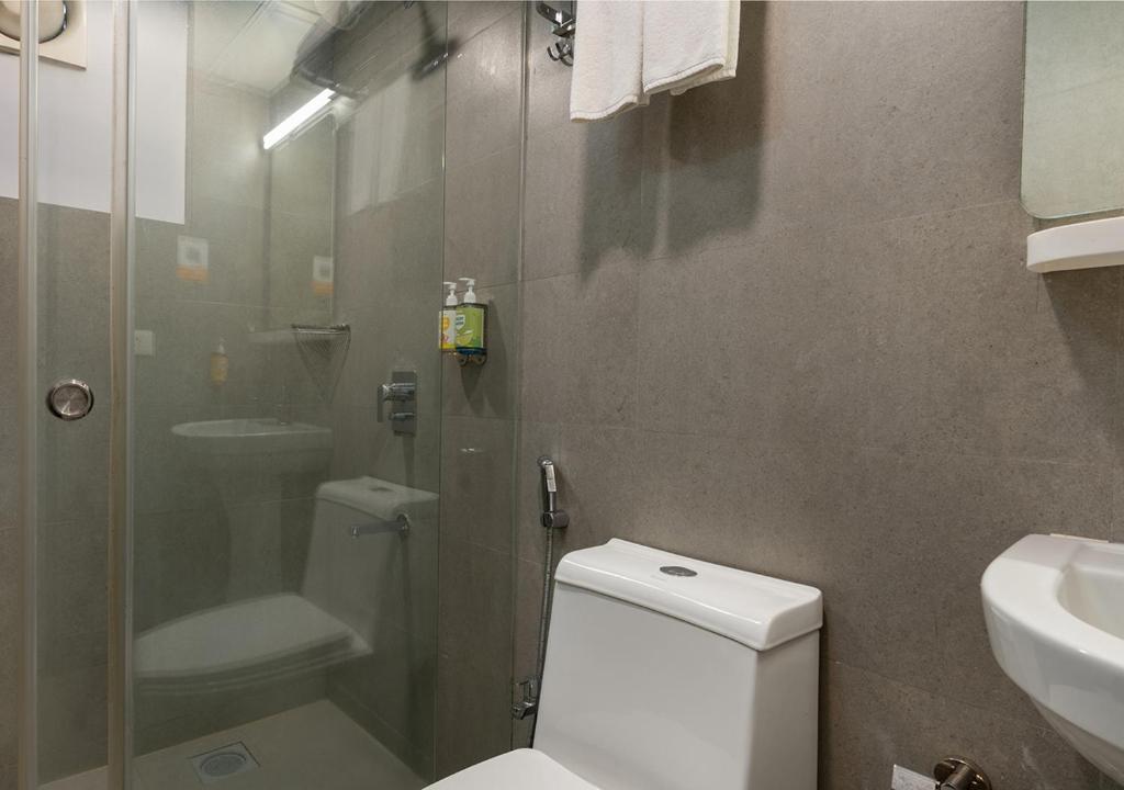 Koupelna v ubytování Bloom Hotel Balewadi