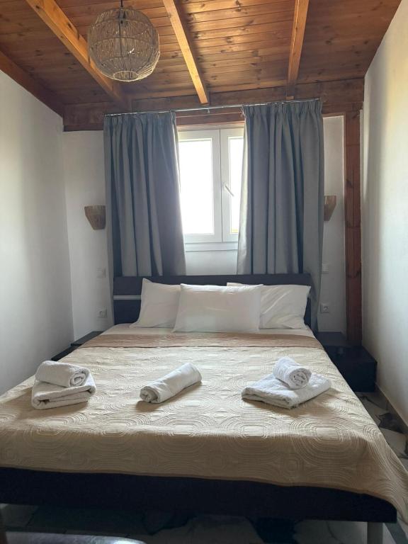 Postel nebo postele na pokoji v ubytování Astri Villa