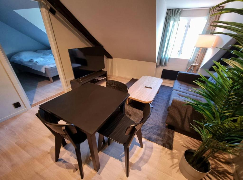 Χώρος καθιστικού στο Central Apartment for 2
