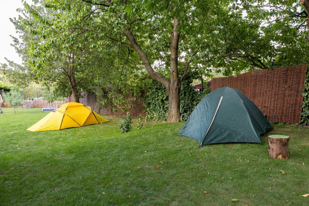 Zahrada ubytování Táborisko Bojnice - place for camping