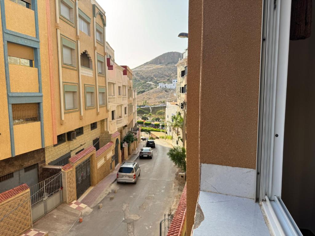 Nespecifikovaný výhled na hory nebo výhled na hory při pohledu z apartmánu
