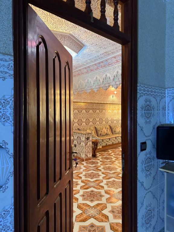 TV a/nebo společenská místnost v ubytování Appartements dior al hoceima