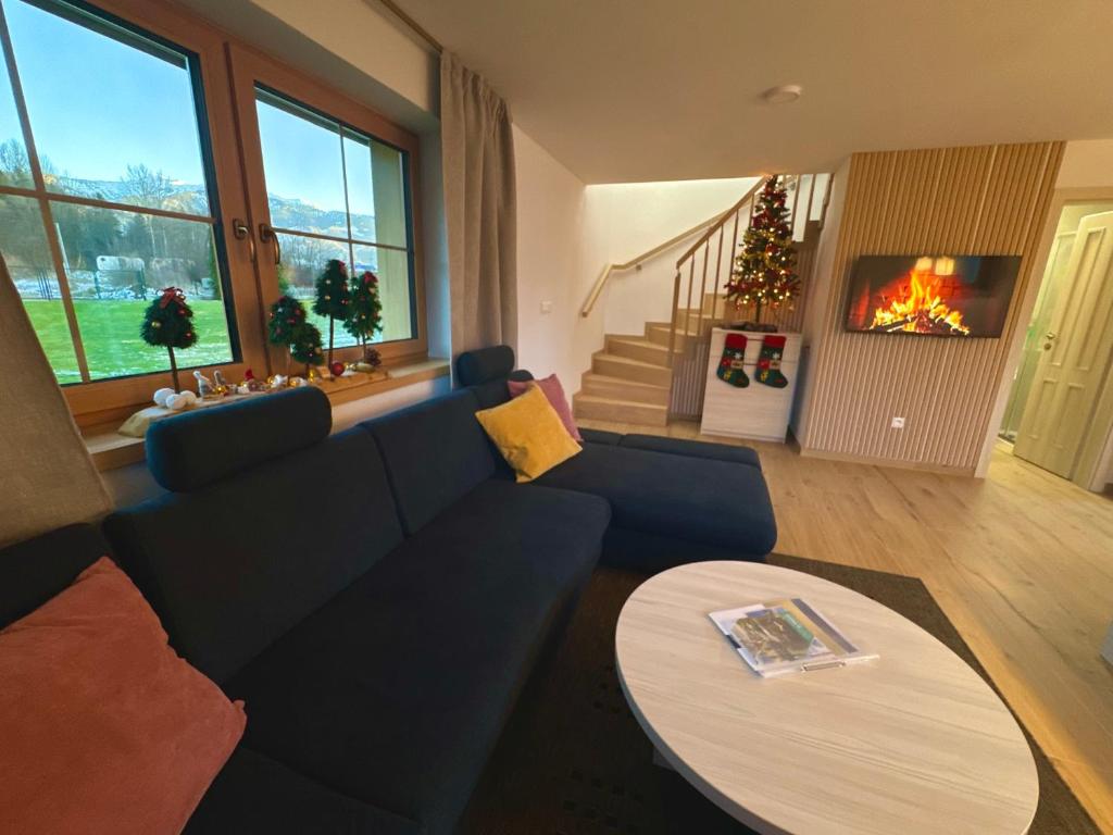 Posezení v ubytování Apartmány Roháče