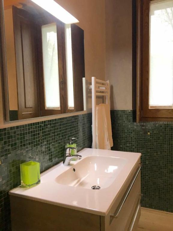 A bathroom at Agriturismo Grammelot