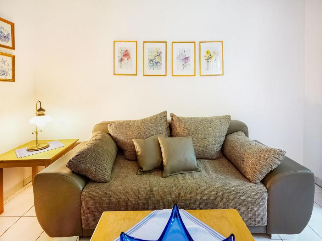 Posezení v ubytování Traumhafte Wohnung im Berchtesgadener Land