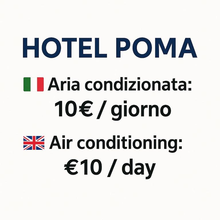 Certifikát, hodnocení, plakát nebo jiný dokument vystavený v ubytování HOTEL Poma