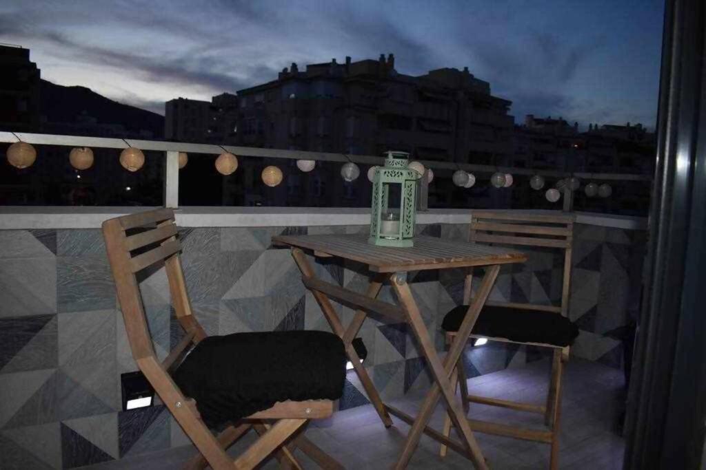 Balkón alebo terasa v ubytovaní Centro Plaza Torremolinos Piscina Wi-Fi Terraza