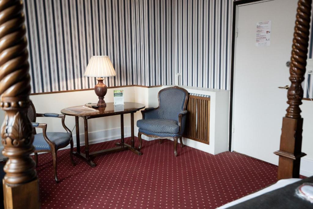 Posezení v ubytování Hotel Vinhuset