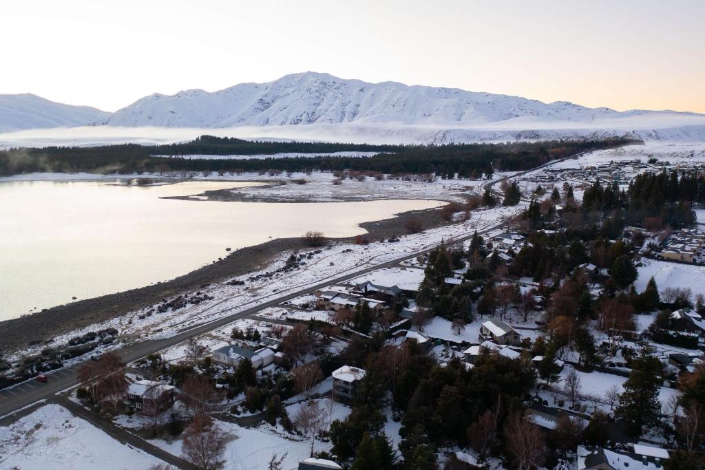 Room with Lake and Mountain Views - Tekapo - Resim 20