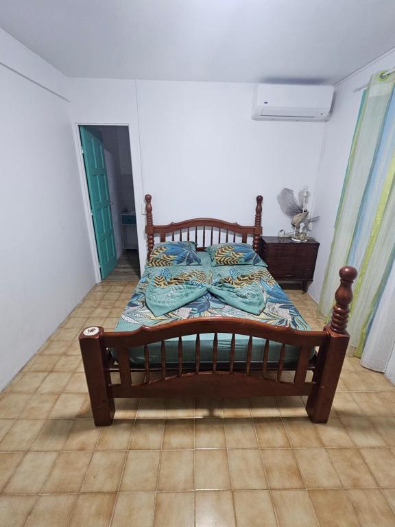 Postel nebo postele na pokoji v ubytování villa André