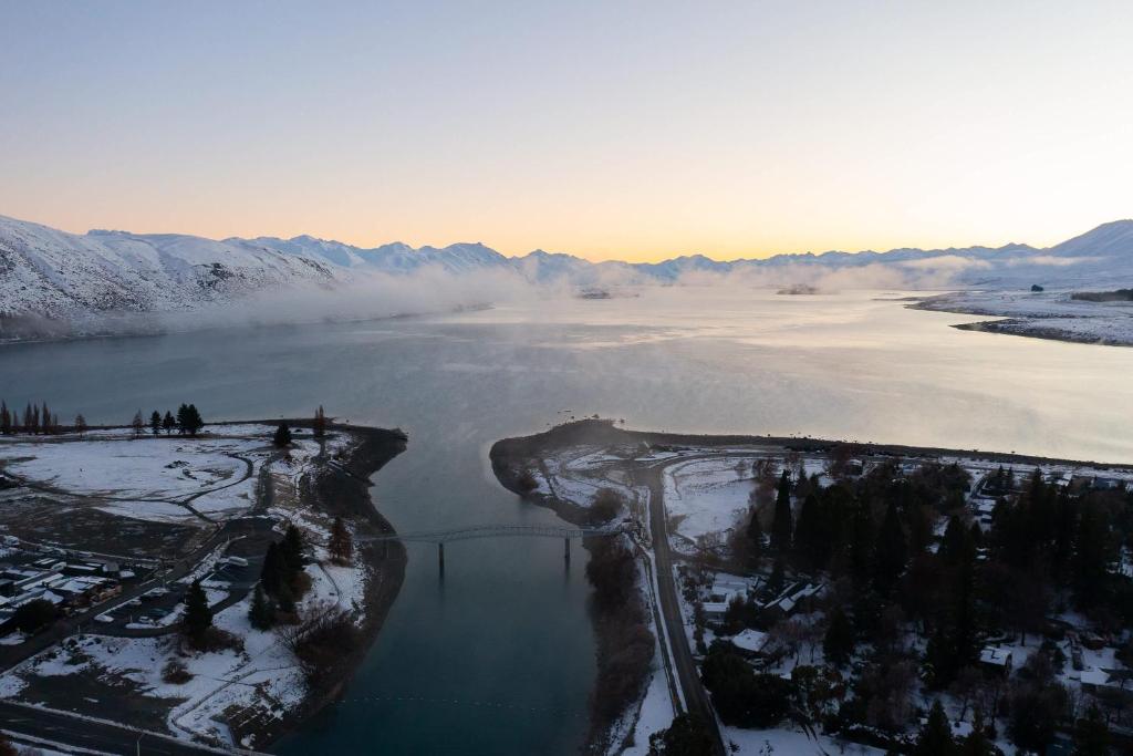 Charming Private Room with Stunning Views - Pukaki - Resim 24