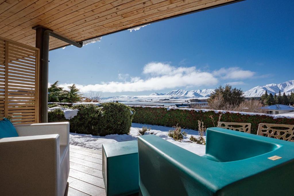Charming Private Room with Stunning Views - Pukaki - Resim 33