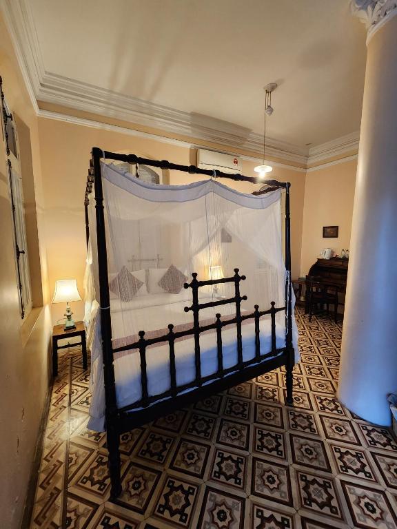 Postel nebo postele na pokoji v ubytování La Villa
