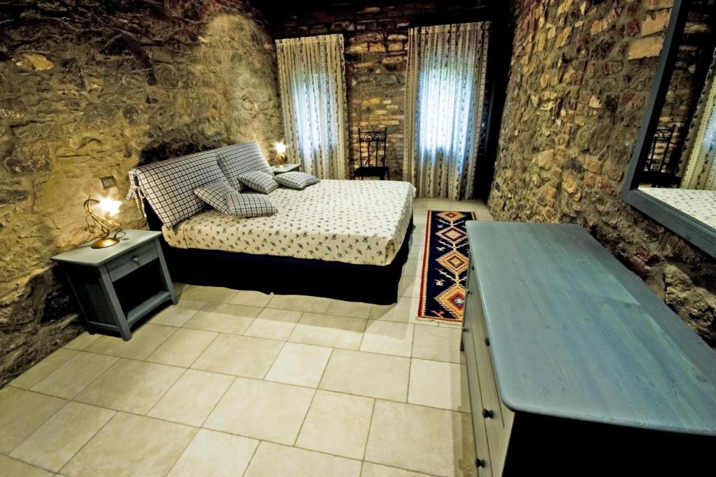 Postel nebo postele na pokoji v ubytování Aiceltis