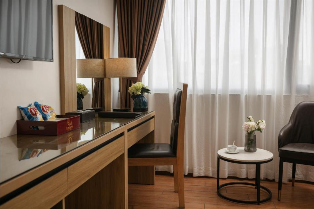 Posezení v ubytování Lam Anh Hotel 3 Ngoại Giao Đoàn BT5-16