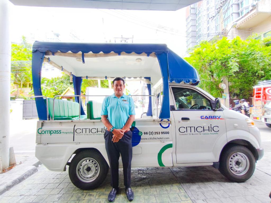 Citichic Sukhumvit 13 by Compass Hospitality - Newly Renovated - Resim 44