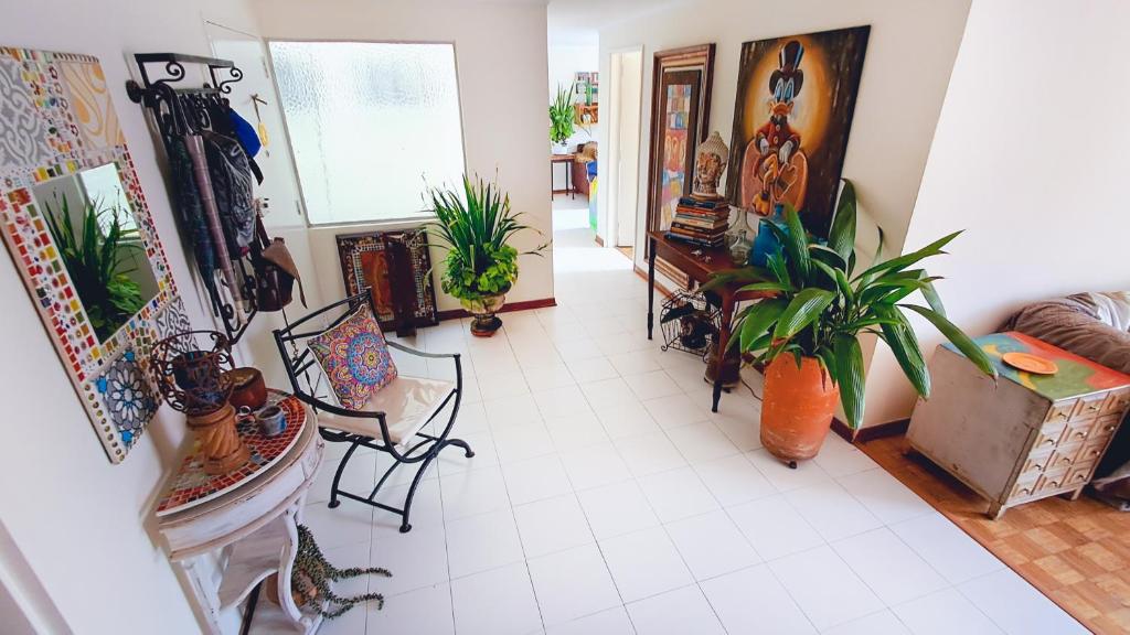 Posezení v ubytování Habitación Privada en Apartamento, Conquistadores