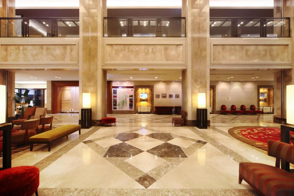 Posezení v ubytování Hotel Nikko Nara