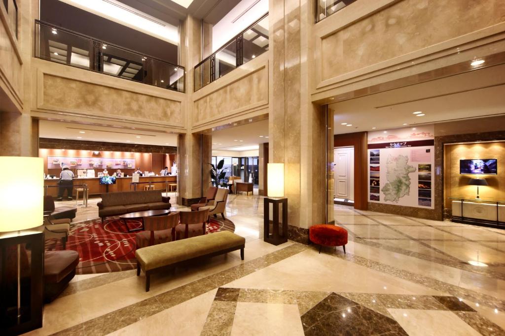 Posezení v ubytování Hotel Nikko Nara