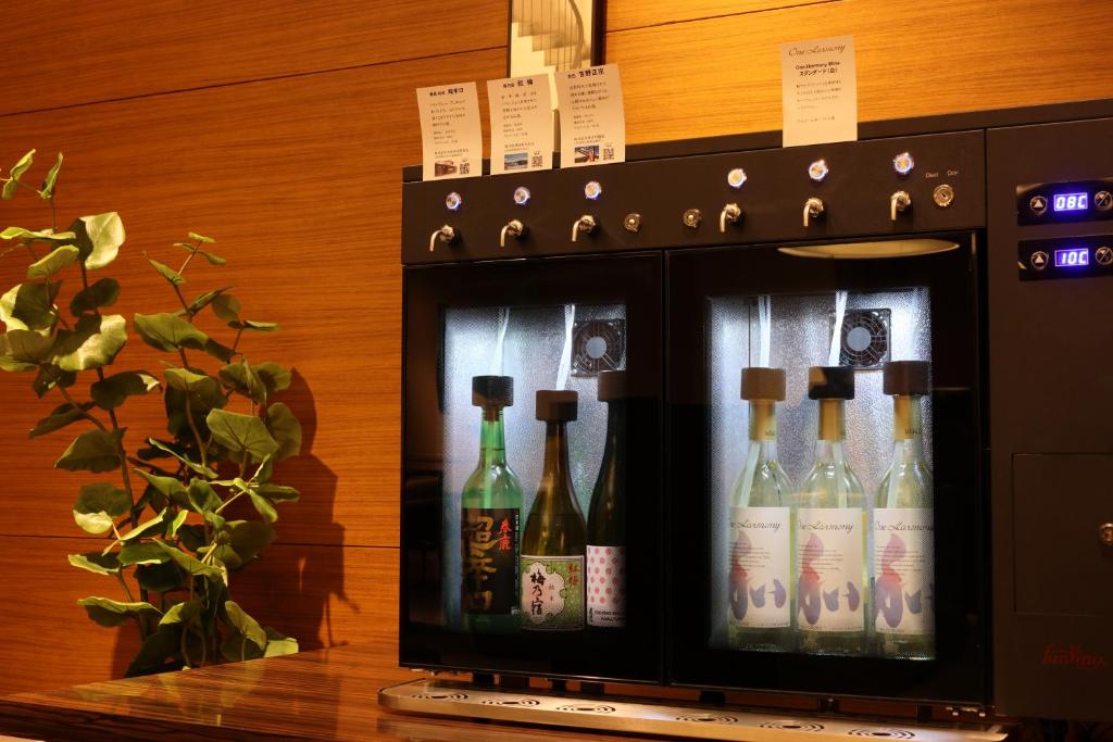 Nápoje v ubytování Hotel Nikko Nara