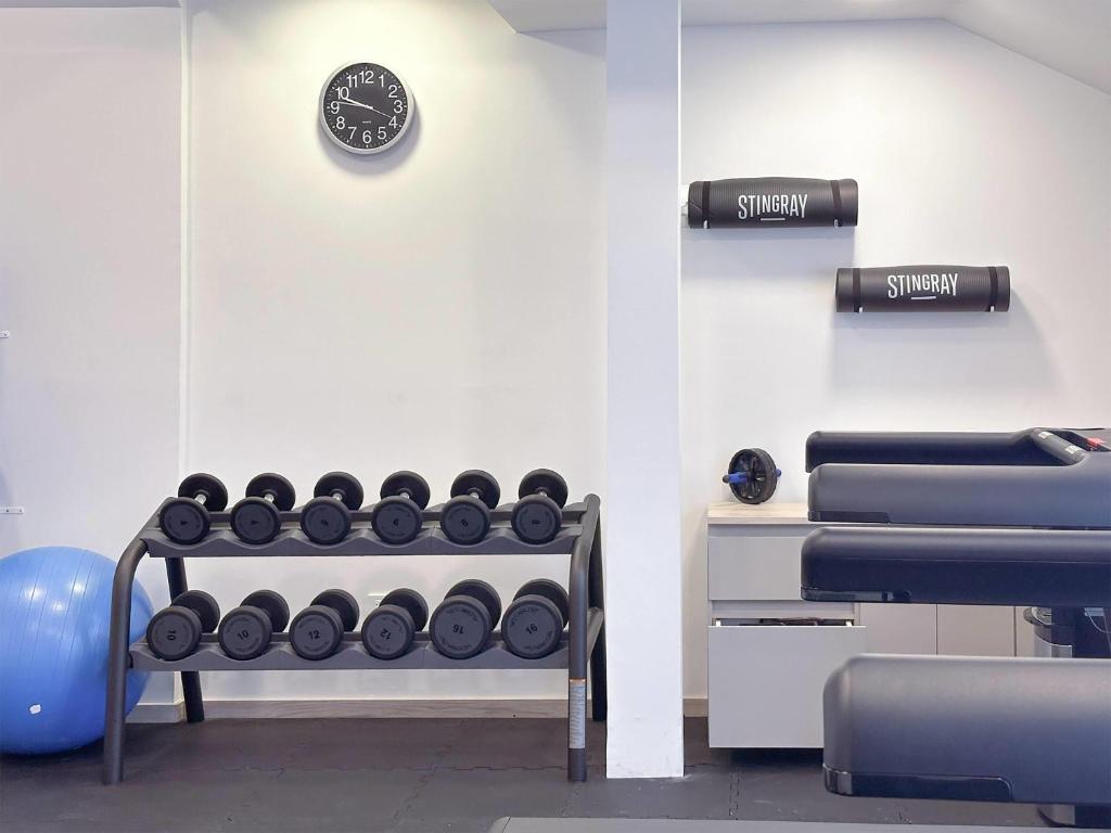 Fitness centrum a/nebo fitness zařízení v ubytování Wyndham Garden Quito