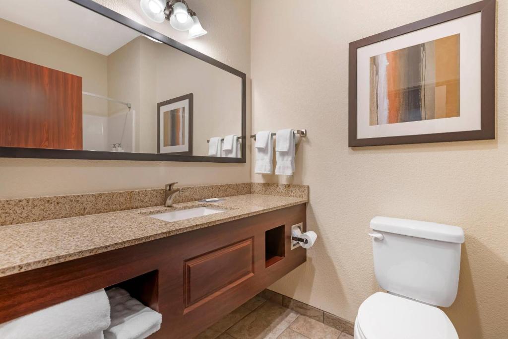 Koupelna v ubytování Comfort Inn & Suites Morgan - South Ogden