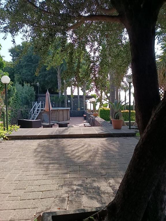 Zahrada ubytování Borgo Barone