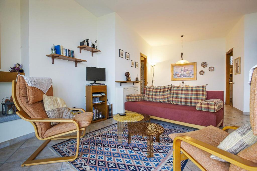 Posezení v ubytování Residenz Roccolo