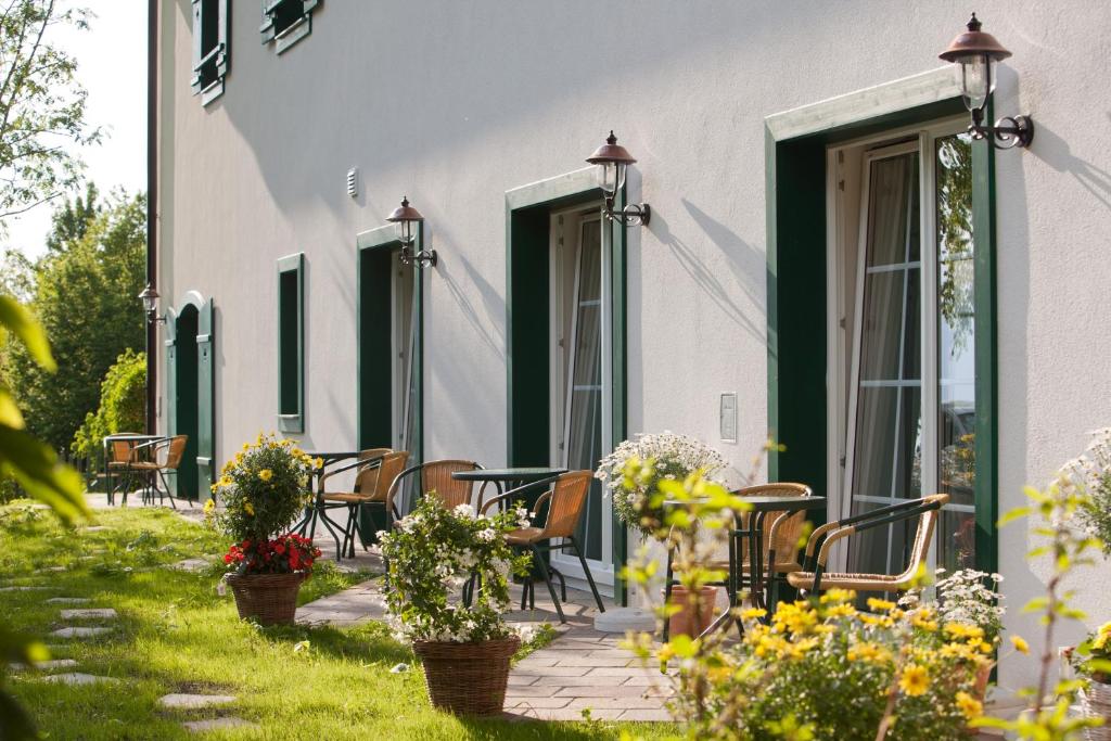 Vonkajšia záhrada v ubytovaní Romantikhotel Die Gersberg Alm
