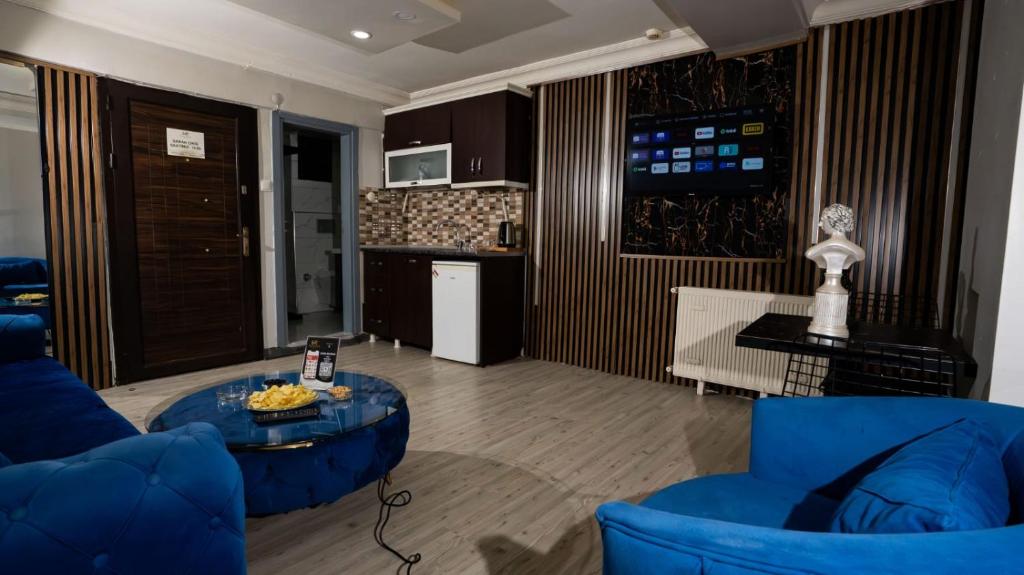 Posezení v ubytování SARA SUİT HOTEL