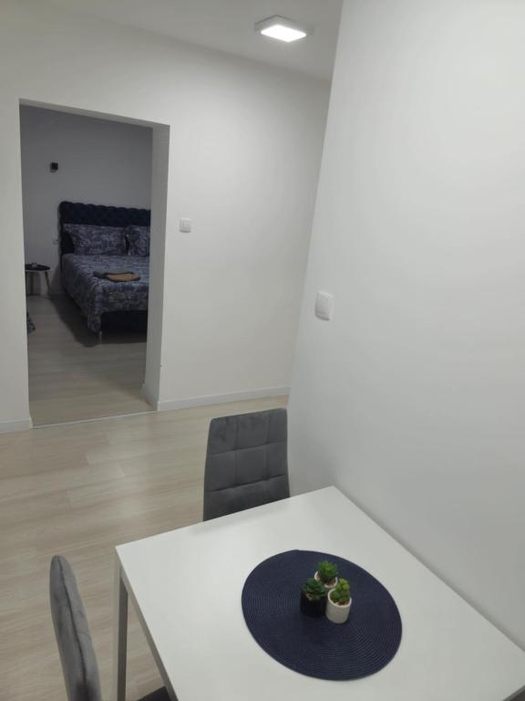TV a/nebo společenská místnost v ubytování Apartman Jorgic