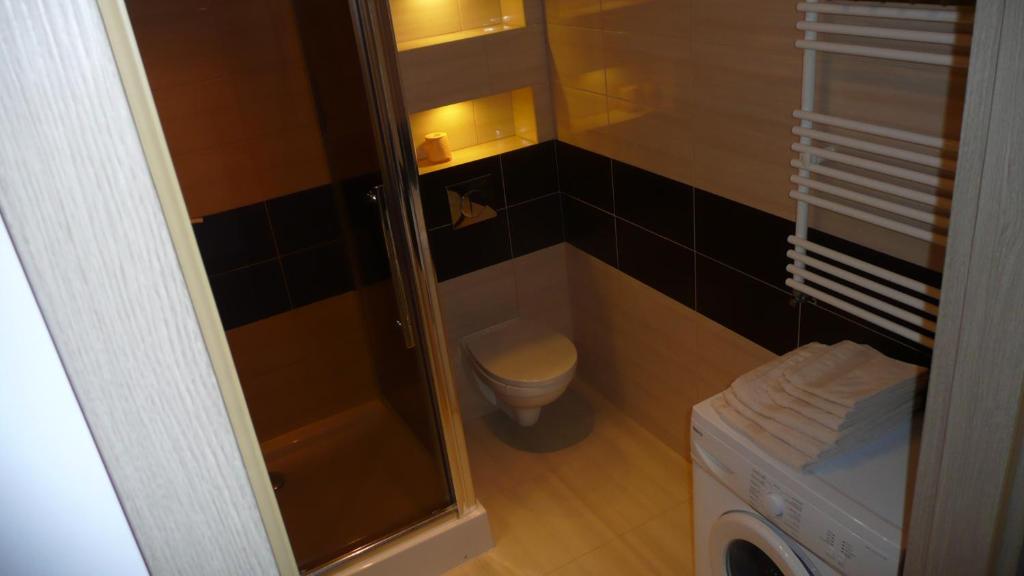 Kúpeľňa v ubytovaní Apartament Sadowa
