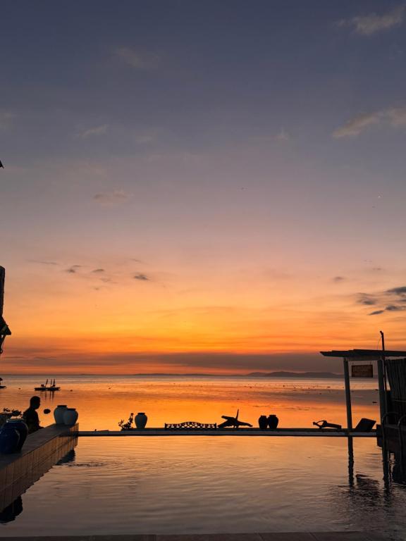 Paysage naturel près de le camping