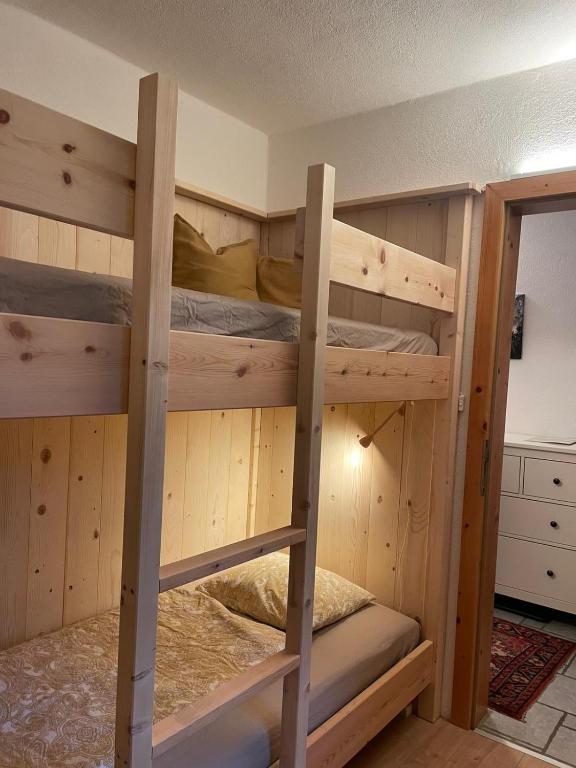 Postel nebo postele na pokoji v ubytování Karwendelglück