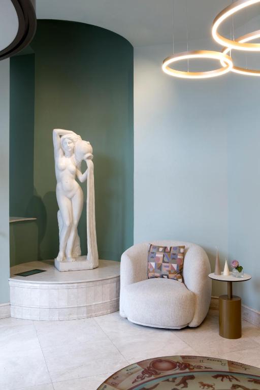 Posezení v ubytování Hotel Venezia by Zeus International