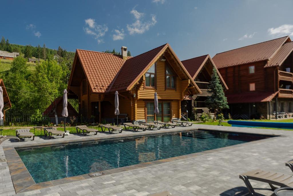 Bazén v ubytování Guest House Sofia nebo v jeho okolí