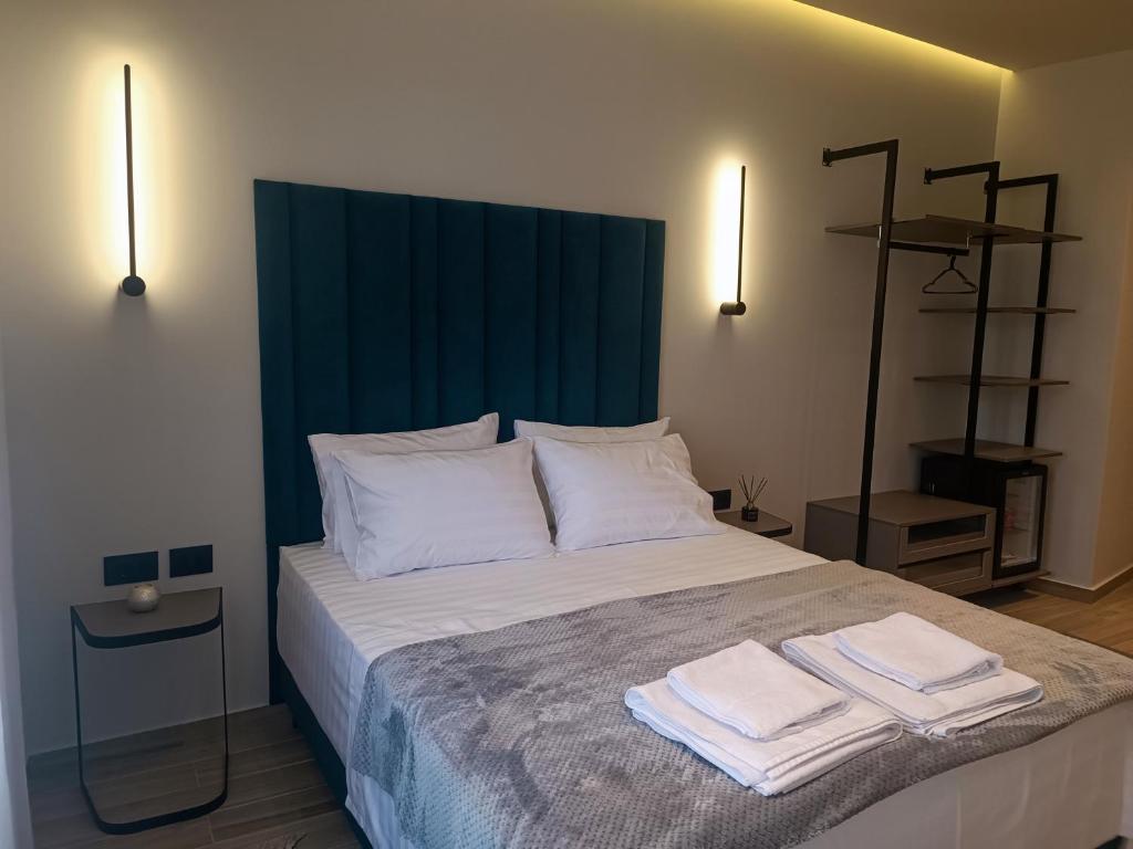 Krevet ili kreveti u jedinici u okviru objekta The cosy inn vlora