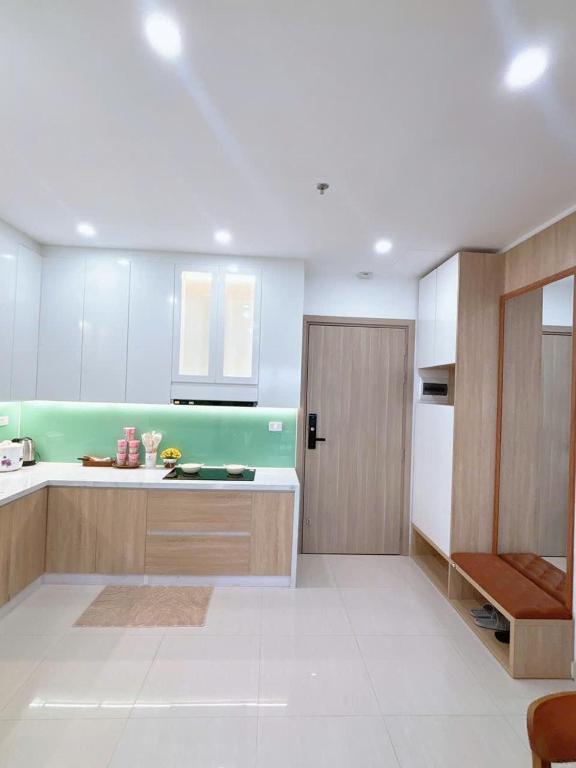 Kuchyň nebo kuchyňský kout v ubytování Minh Anh Villa & Apartment