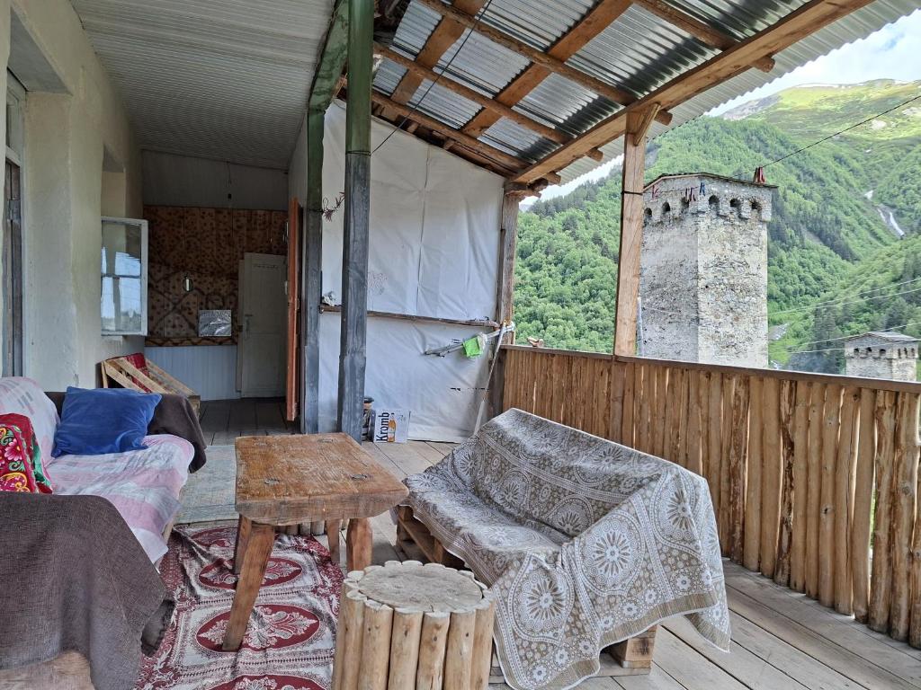 Posezení v ubytování guest house "BETQIL" adishi