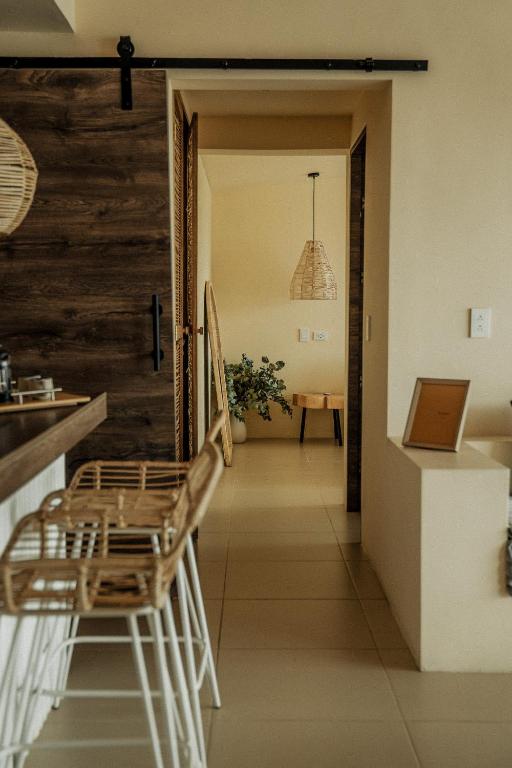 Istumisnurk majutusasutuses La Pausa Hotelbistro